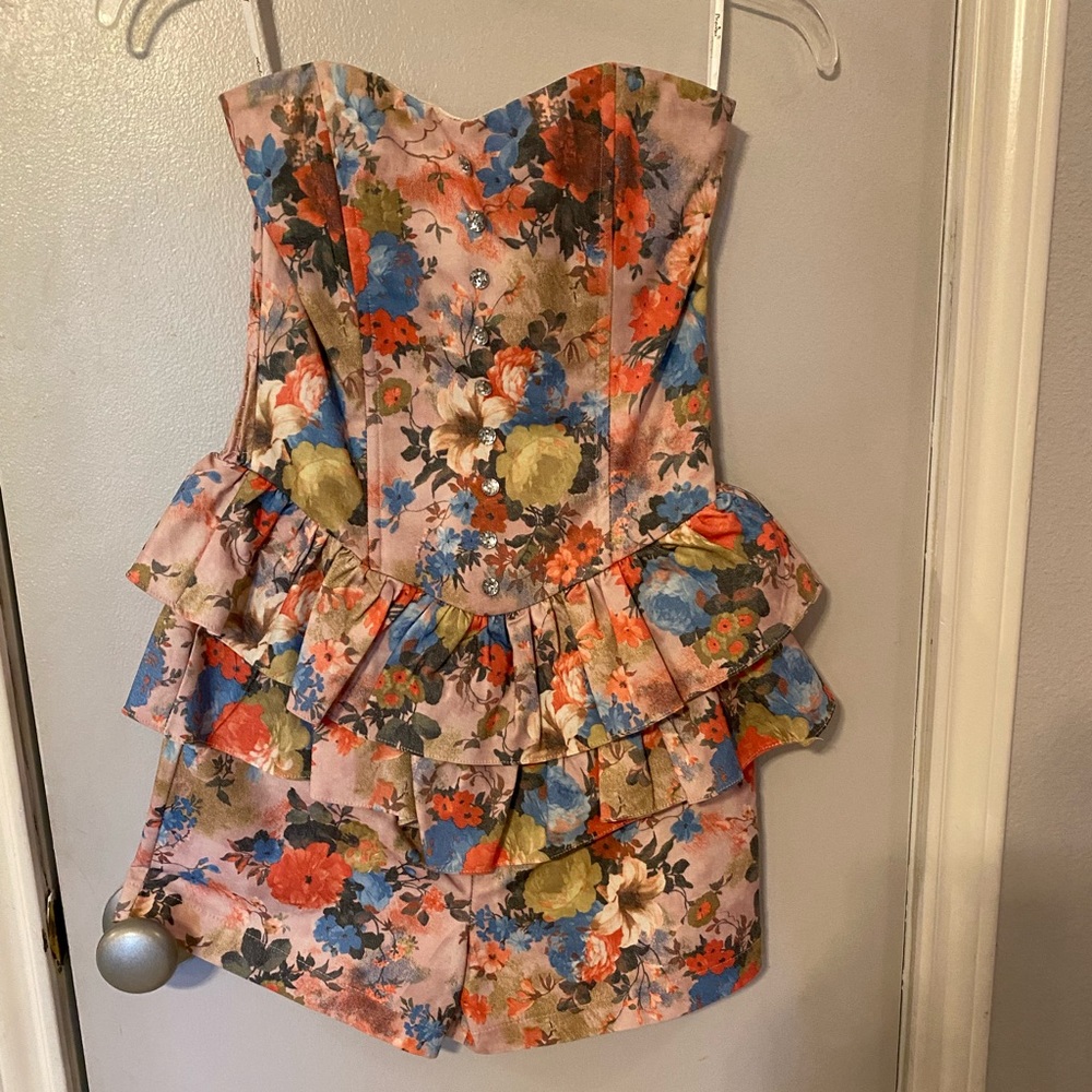Floral Romper